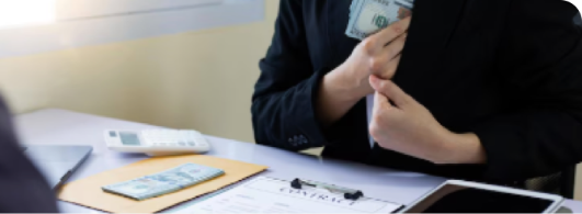 Business loan illustration